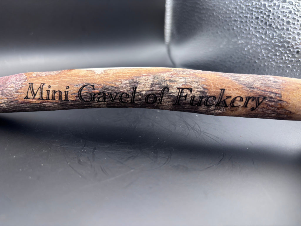 Novelty Gavel Black