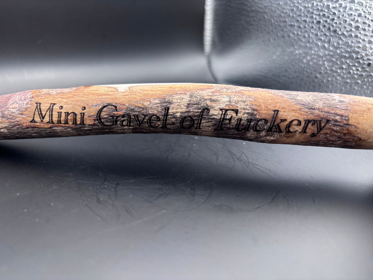 Novelty Gavel Black