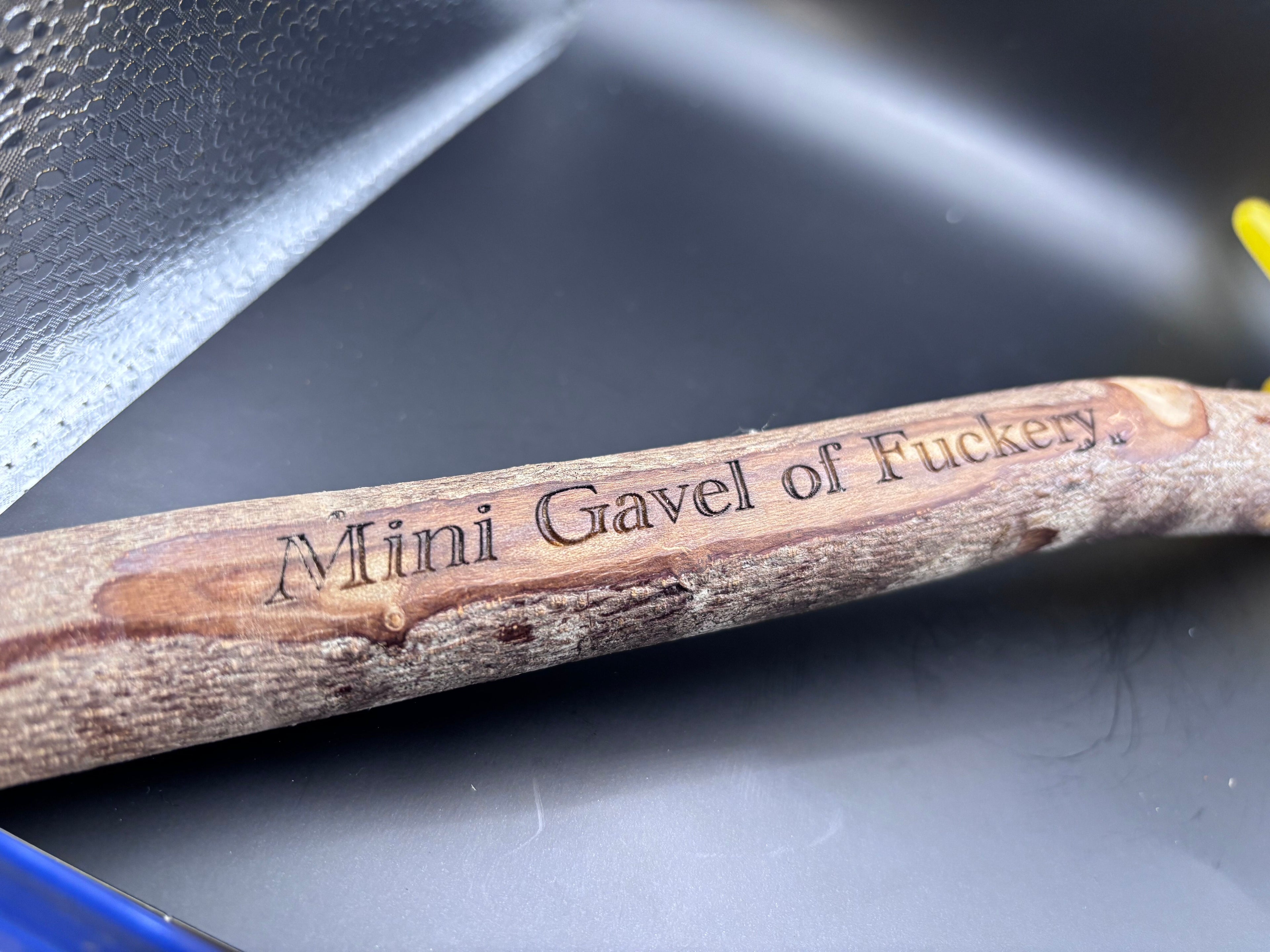 Novelty Gavel Yellow