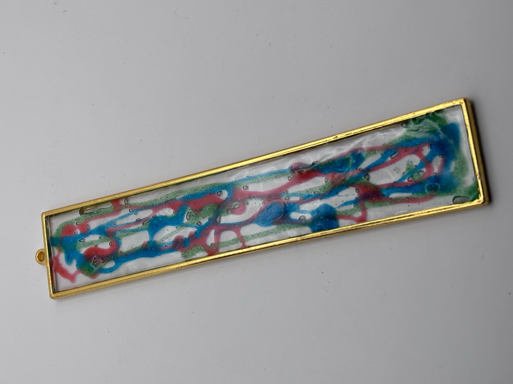 Bookmark - Resin in frame
