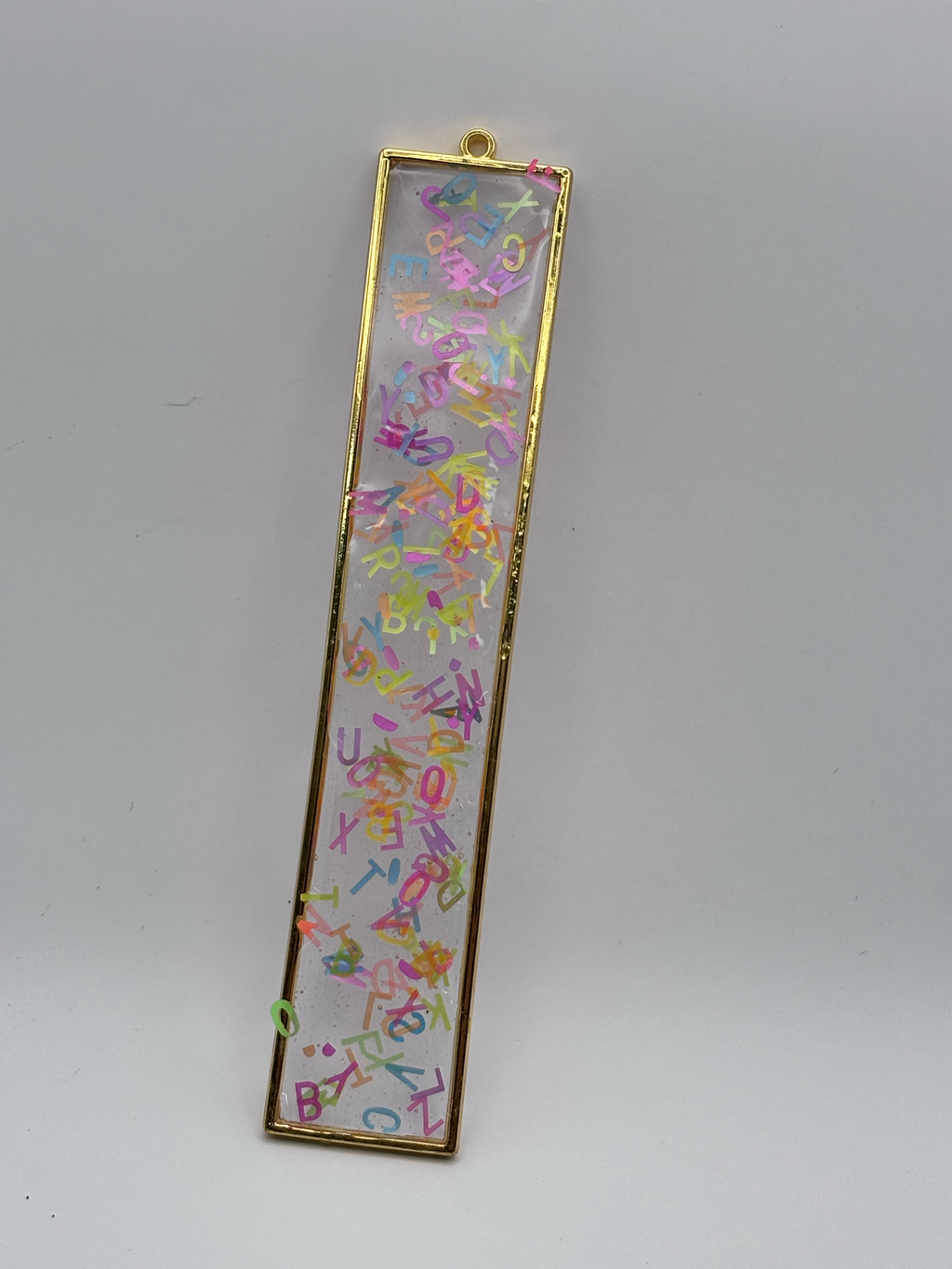 Bookmark - Resin in frame